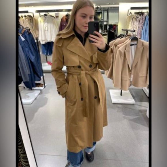 🔥🔥Zara Water Repellent trench coat(oversized) - Picture 2 of 13